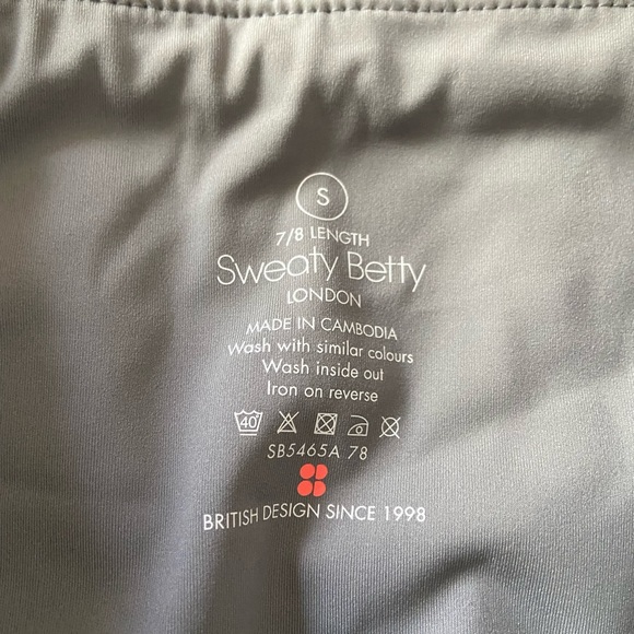 NWT SWEATY BETTY Goddess 7/8 Terrazzo Foil Print - Picture 6 of 6